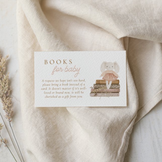 Baby Girl Clothesline Boho Books for Baby Enclosure Card (Creator Uploaded)