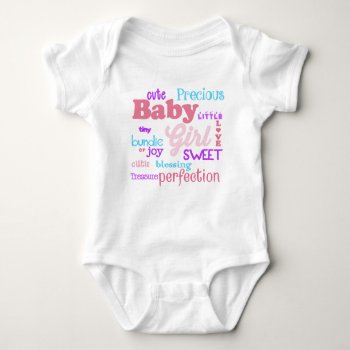Baby Girl Clothing Baby Bodysuit by DigiGraphics4u at Zazzle