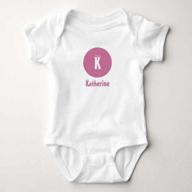 Baby Girl Clothing Bodysuit (Front)