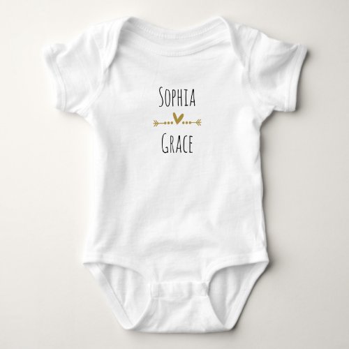 Baby Girl Coming Home Outfit Baby Bodysuit