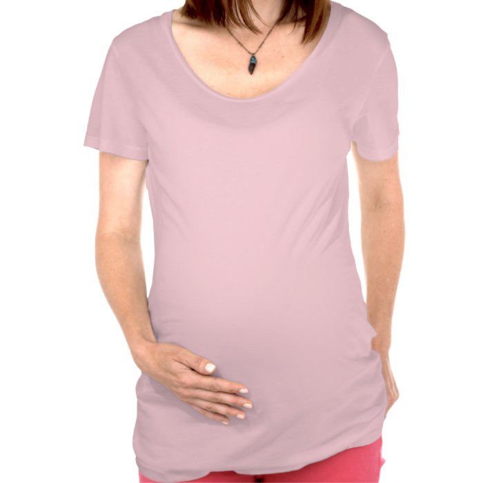 Baby Girl Coming Soon Stick Figure MaternityTee Maternity T shirts