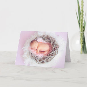 Baby Girl Congratulations Card