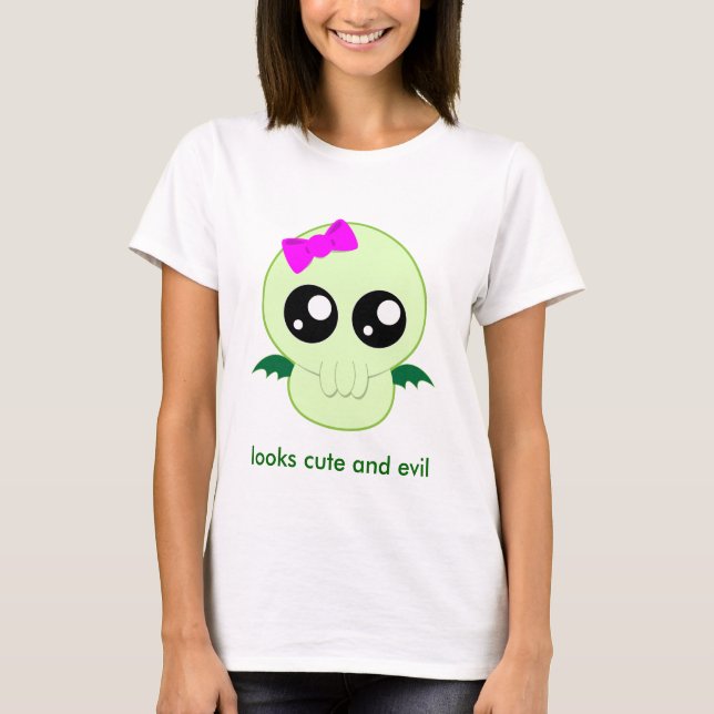 Baby Girl Cthulhu T-Shirt (Front)