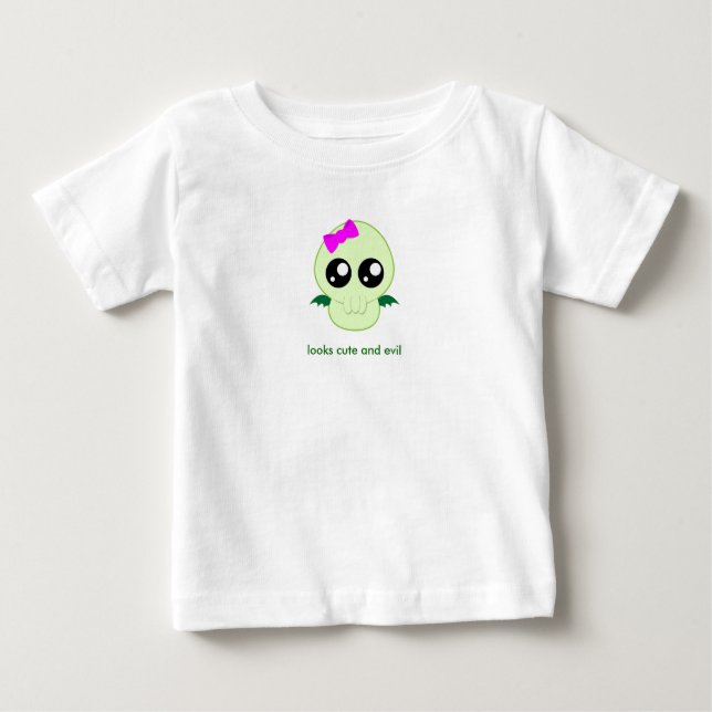 Baby Girl Cthulhu T-Shirt (Front)