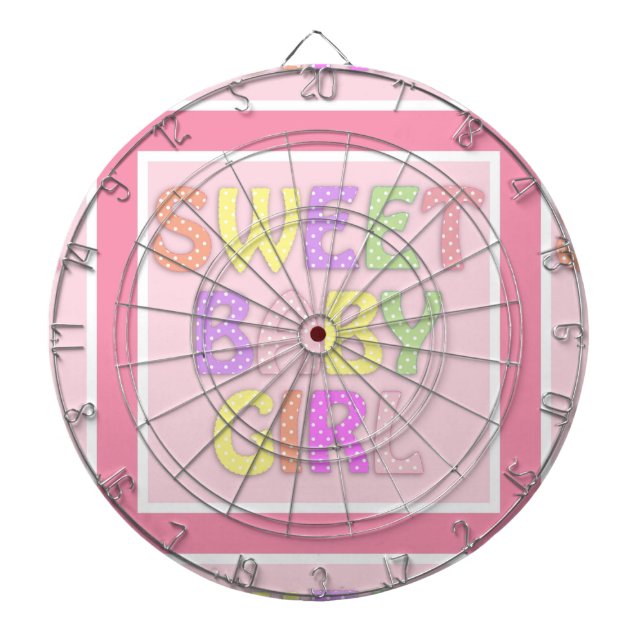Baby Girl Dartboard (Front)