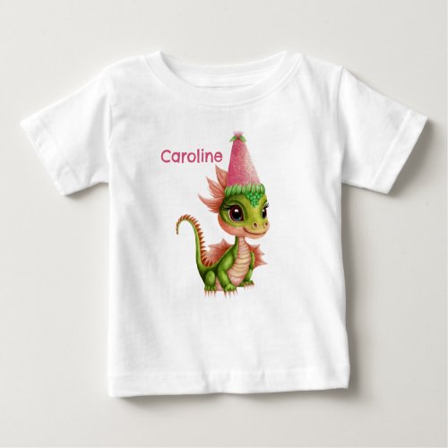 Baby Girl Dragon T_Shirt  Baby Suit