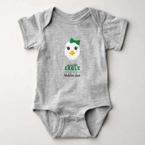 Baby Girl Eagle Green Bodysuit