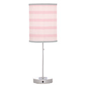 Baby Girl Elephant Watercolor Nursery Lamp (Back)