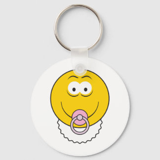 Baby Girl Face Keychain