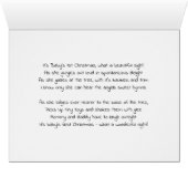 Baby Girl First Christmas Santa Workshop Christmas (Inside Horizontal (Bottom))