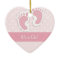 Baby Girl Footprints Adorable