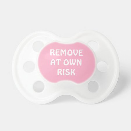 Baby Girl Funny Pacifier Gift