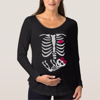 Baby girl funny sonogram maternity T-Shirt