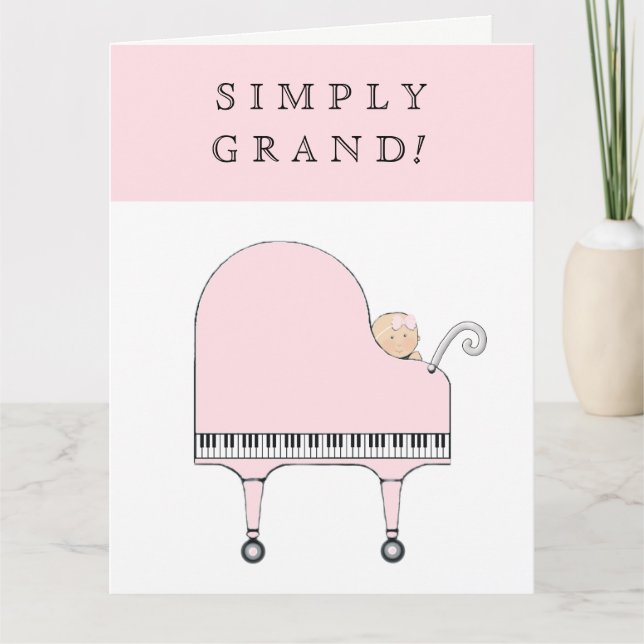 Baby Girl Gift Card (Front)