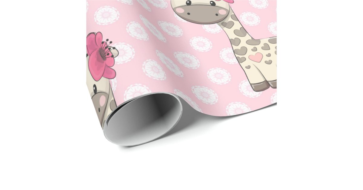 Its a Girl Baby Shower Wrapping Paper