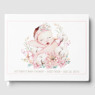 Baby Girl Guest Book