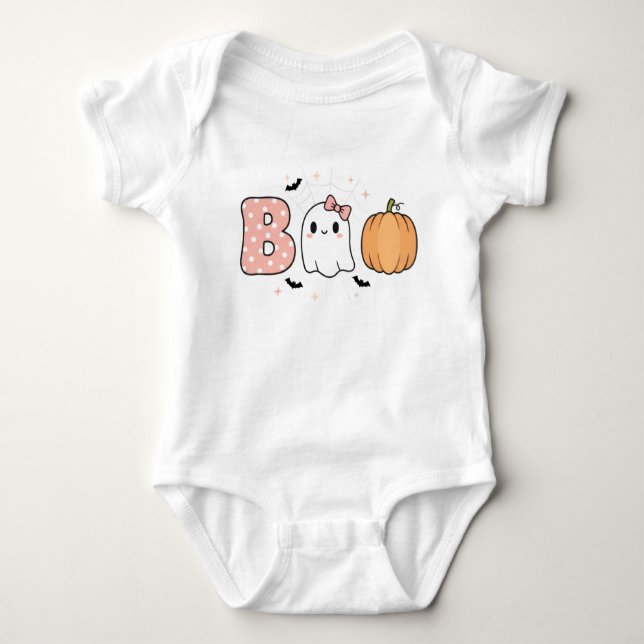 Baby Girl Halloween shirt (Front)