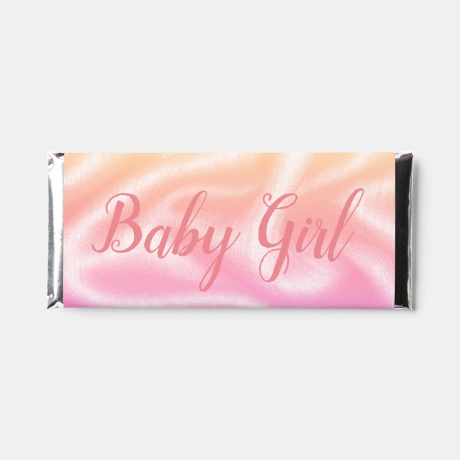 Baby Girl Hersheys Candy Bar with wrapper (Front)