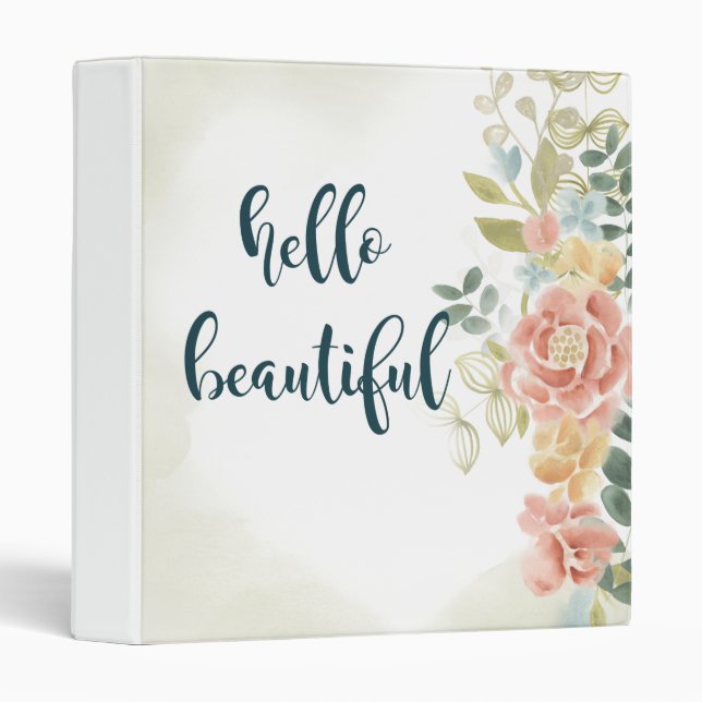 Baby Girl I 3 Ring Binder (Front/Spine)