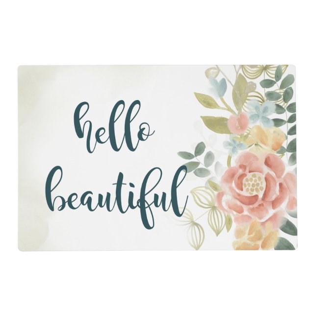 Baby Girl I Placemat (Front)