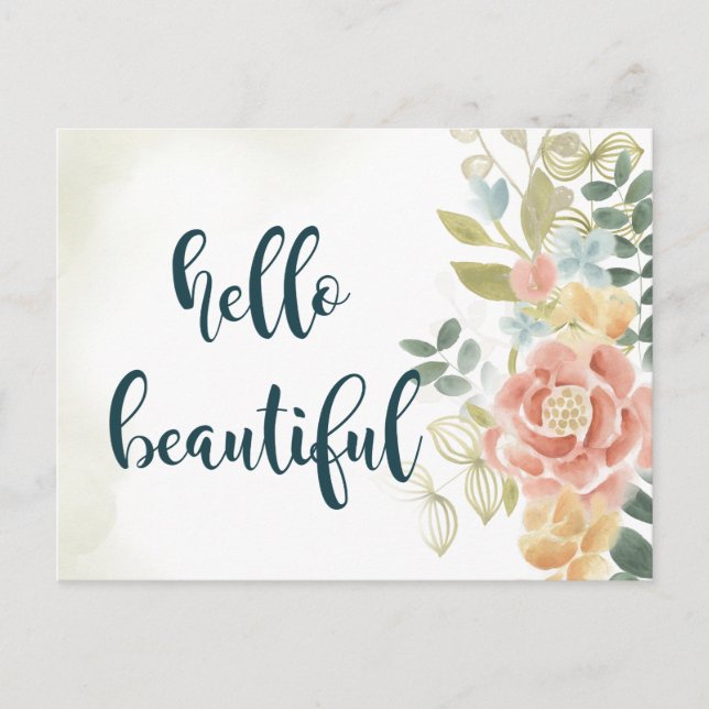 Baby Girl I Postcard (Front)