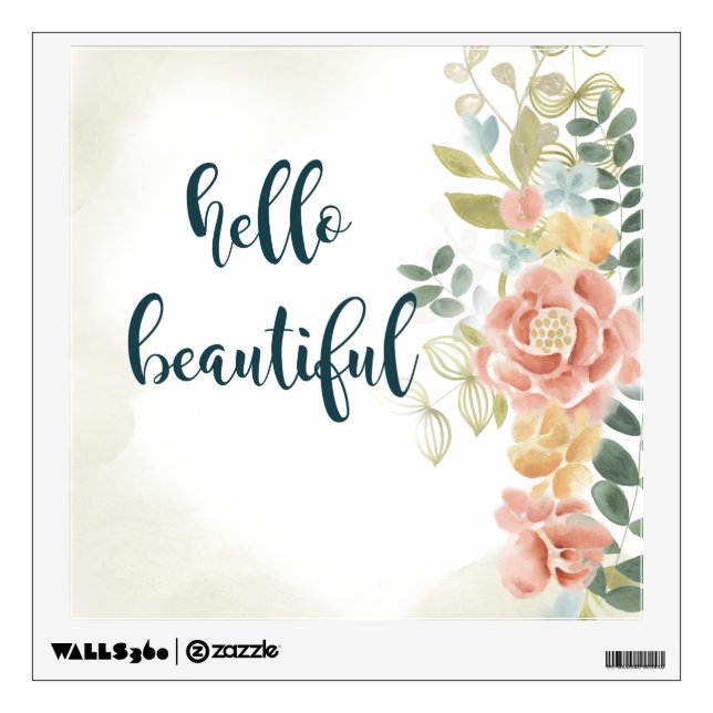 Baby Girl I Wall Sticker (Front)