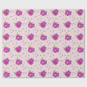 Baby Girl Kawaii Octopus Wrapping Paper