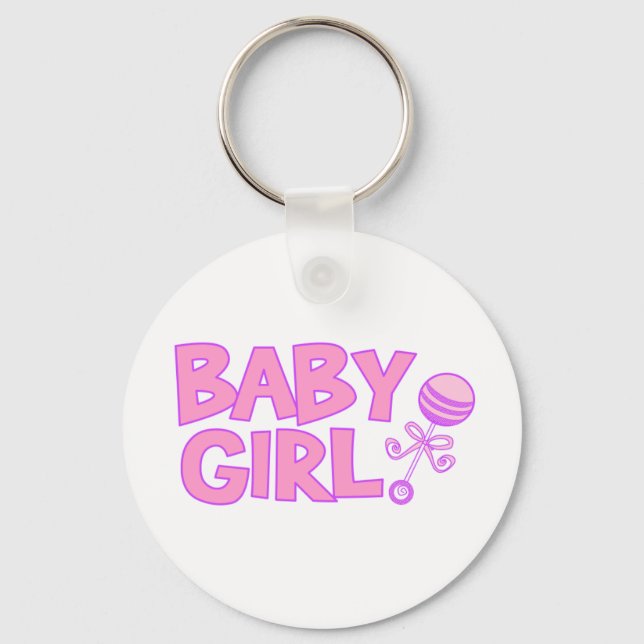 Baby Girl Keychain (Front)