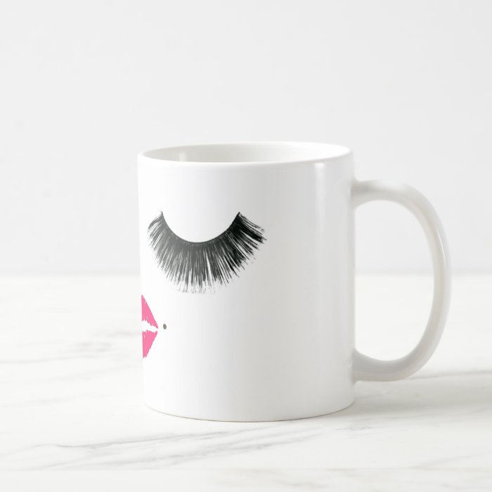 baby girl lashes mugs