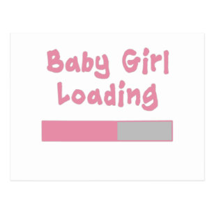 Baby Girl Loading Maternity Gifts On Zazzle