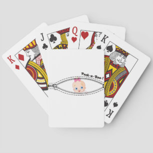 Baby Girl, Mom Pregnancy gift t shirt Poker Cards