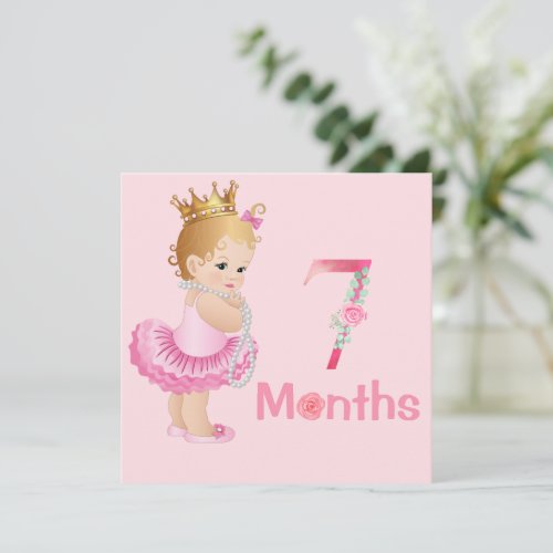 Baby Girl Monthly Milestone Markers Girl