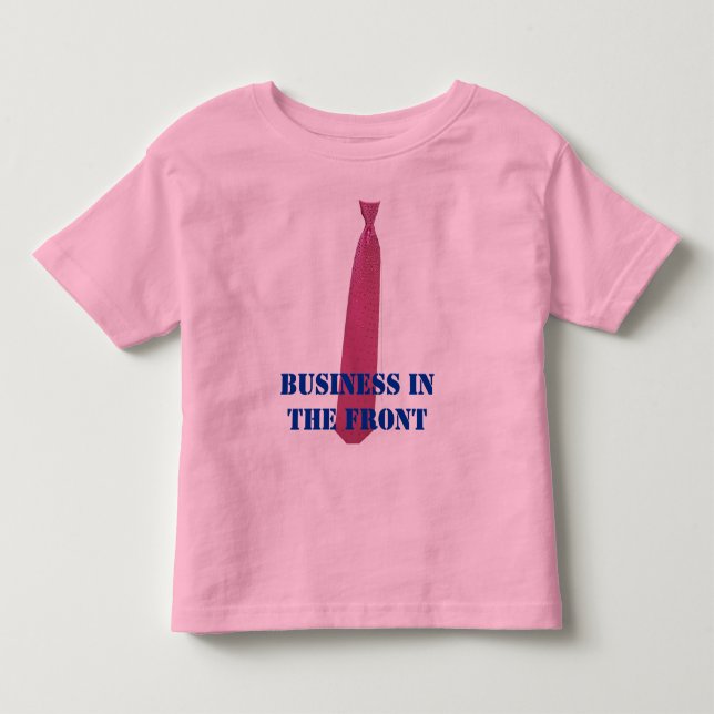 Baby Girl Mullet Toddler T-shirt (Front)