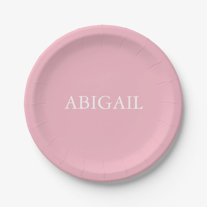 Baby Girl Naming Ceremony Hebrew Jewish Paper Plates