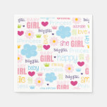 Baby Girl Napkins