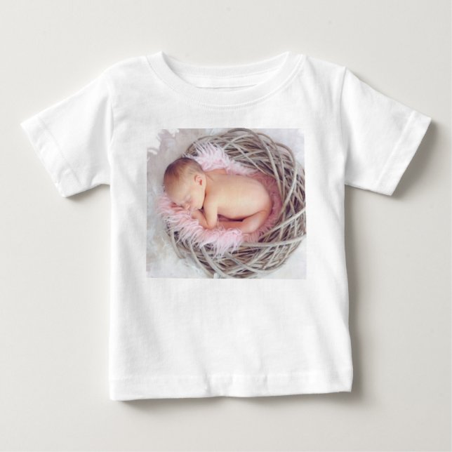 Baby, Girl, Newborn Baby T-Shirt (Front)