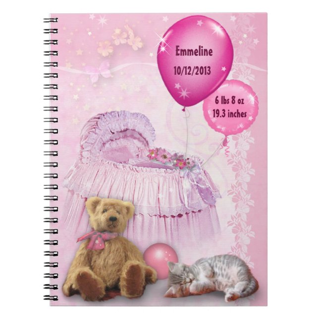 Baby Girl Notebook (Front)