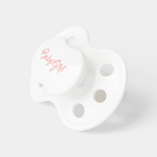 Baby Girl Pacifier (Front Right)