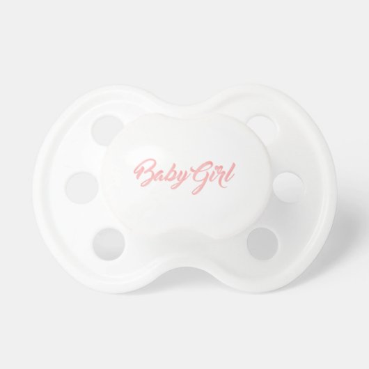 Baby Girl Pacifier (Front)