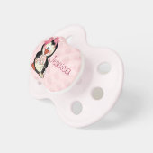Baby Girl Penguin to Personalize Pacifier (Front Right)
