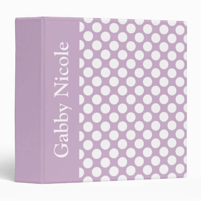 Baby Girl Personalized Custom Photo Album Gift 3 Ring Binder (Front/Spine)