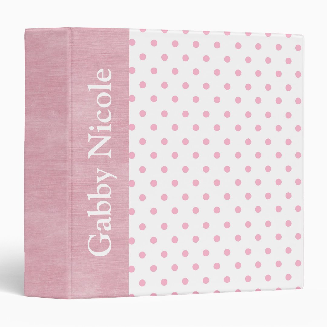 Baby Girl Personalized Custom Photo Album Gift 3 Ring Binder Zazzle