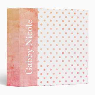 Baby Girl Personalized Custom Photo Album Gift 3 Ring Binder