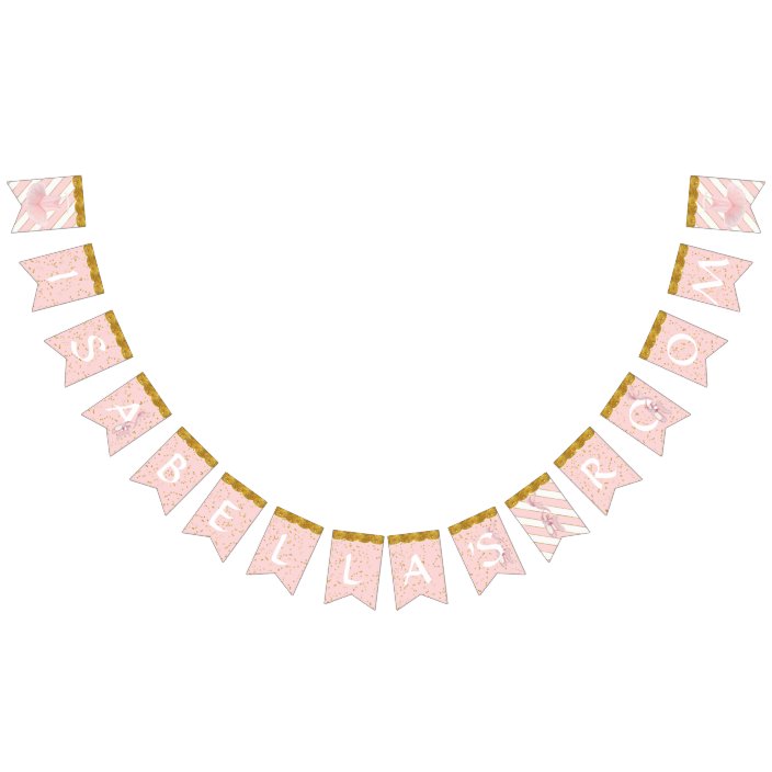 baby girl bunting