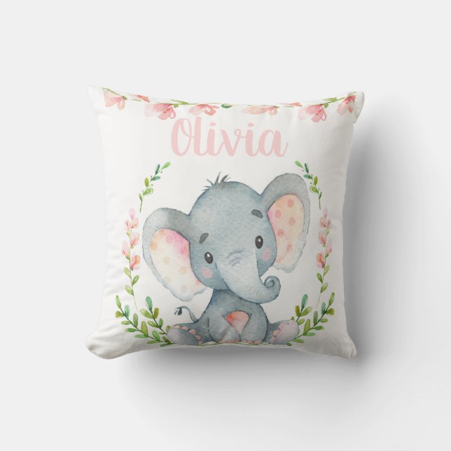 Baby girl pillow (Front)