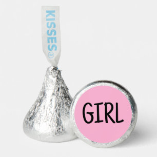 BABY GIRL PINK HERSHEY KISSES BABY SHOWER FAVORS