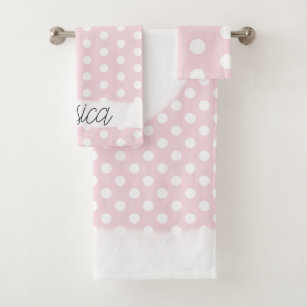 baby pink bath towels