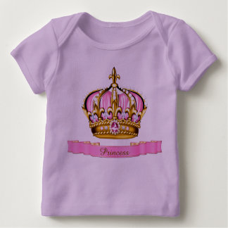 Girl Princess Shower Baby T-Shirts | Zazzle