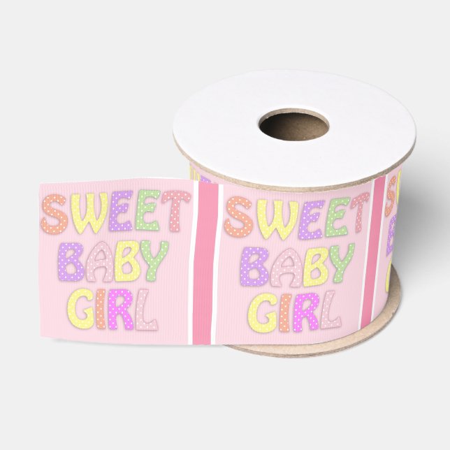 Baby Girl Ribbon (Spool)