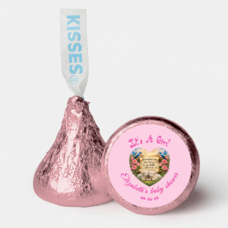 Baby Girl Shower Hershey’s Kisses Candy Favors